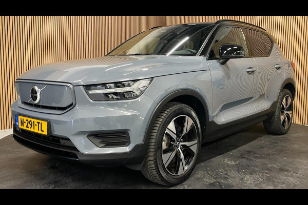 Volvo XC40 Recharge Core|BLACK-GREY|ACC|CAMERA|APPLE CARPLAY/ANDROID AUTO|STOEL+STUURVERW|ELEK.KLEP|NL-AUTO|NAP|INCL.BTW|1e EIG|