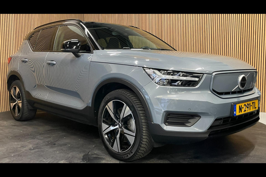 Volvo XC40 Recharge Core|BLACK-GREY|ACC|CAMERA|APPLE CARPLAY/ANDROID AUTO|STOEL+STUURVERW|ELEK.KLEP|NL-AUTO|NAP|INCL.BTW|1e EIG|