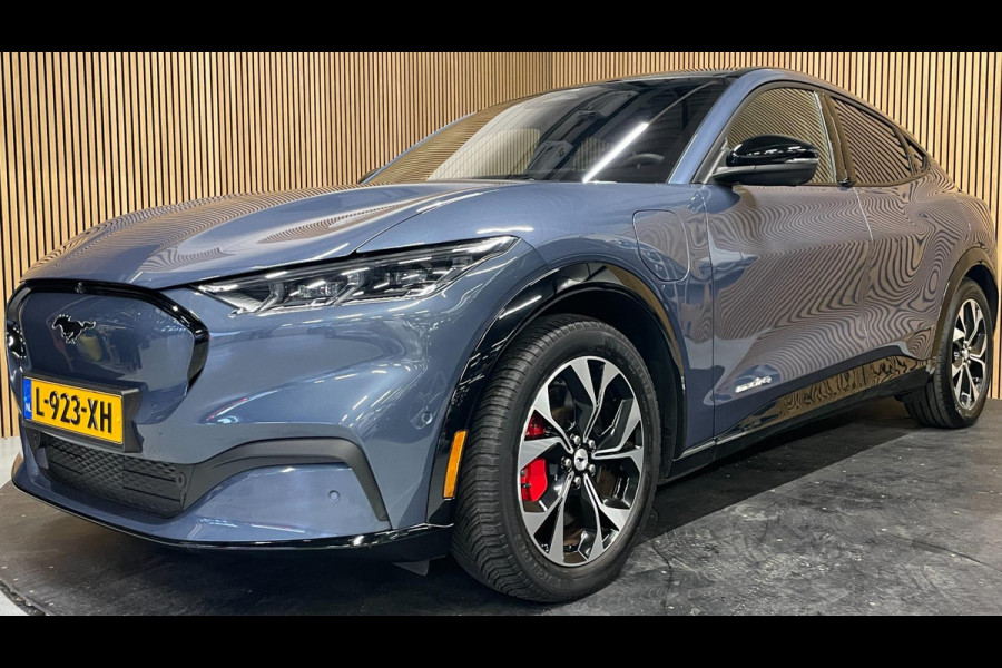 Ford Mustang Mach-E AWD 75 kWh|FULL OPTION|PANO|LEDER|B&O AUDIO|ACC|360+V+A-CAMERA|CARPLAY|STOEL-, STUURVERW|NL-AUTO|INCL BTW|NAP|