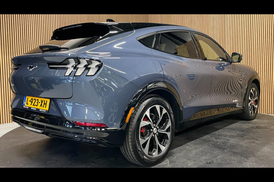 Ford Mustang Mach-E AWD 75 kWh|FULL OPTION|PANO|LEDER|B&O AUDIO|ACC|360+V+A-CAMERA|CARPLAY|STOEL-, STUURVERW|NL-AUTO|INCL BTW|NAP|