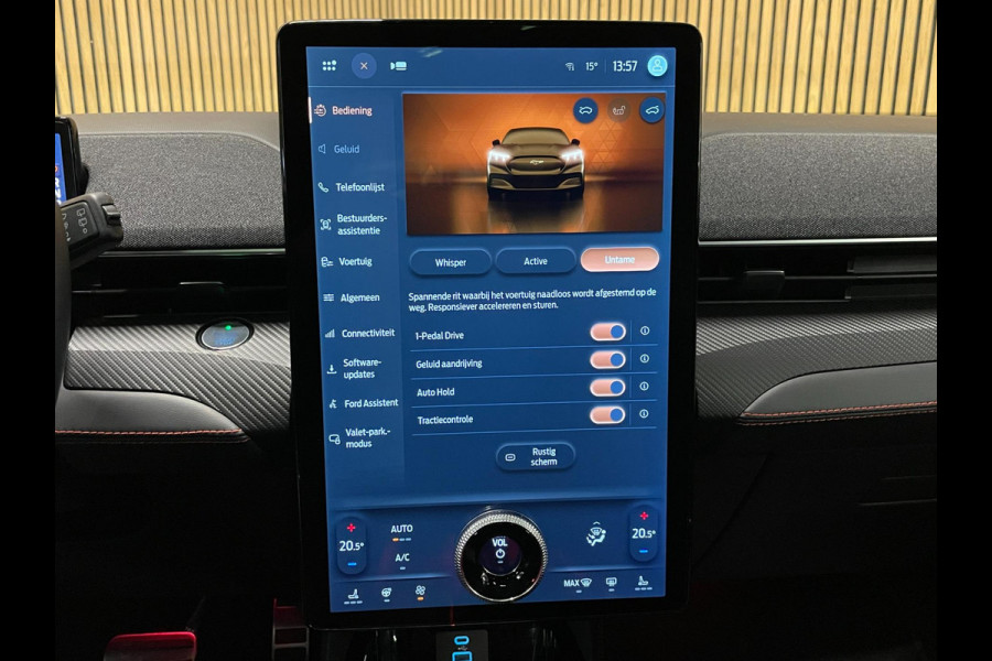 Ford Mustang Mach-E AWD 75 kWh|FULL OPTION|PANO|LEDER|B&O AUDIO|ACC|360+V+A-CAMERA|CARPLAY|STOEL-, STUURVERW|NL-AUTO|INCL BTW|NAP|