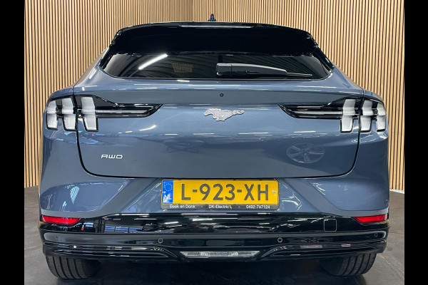 Ford Mustang Mach-E AWD 75 kWh|FULL OPTION|PANO|LEDER|B&O AUDIO|ACC|360+V+A-CAMERA|CARPLAY|STOEL-, STUURVERW|NL-AUTO|INCL BTW|NAP|
