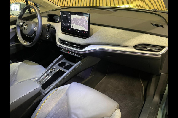 Škoda ENYAQ iV 80|96% SOH|1/2LEDER|PANO|ACC|TREKH.|ELEK.INTER+A-KLEP|STUUR+STOELVERW V+A|CAMERA|CARPLAY|CLIMATE+CRUISE CONTROL|NL|