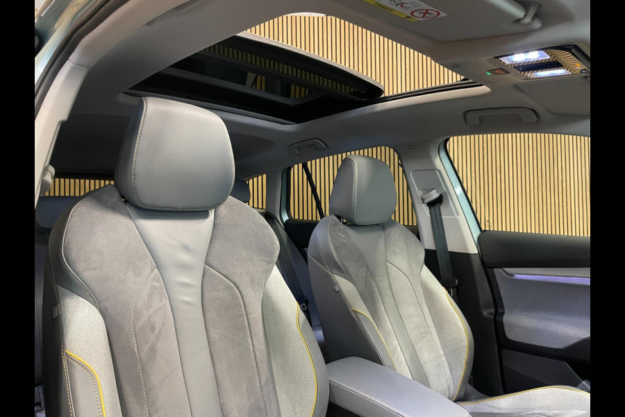 Škoda ENYAQ iV 80|96% SOH|1/2LEDER|PANO|ACC|TREKH.|ELEK.INTER+A-KLEP|STUUR+STOELVERW V+A|CAMERA|CARPLAY|CLIMATE+CRUISE CONTROL|NL|