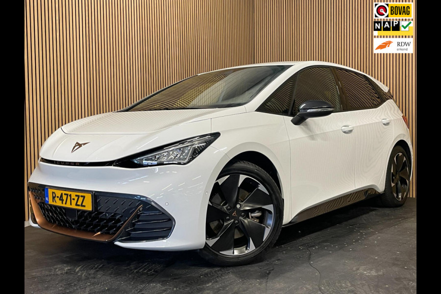 CUPRA Born Adrenaline 82 kWh|550KM WLTP|GROTE ACCU|ACC|CAMERA|CARPLAY/ANDROID AUTO|STOEL+STUURVERW.|NL-AUTO|NAP||INCL. BTW|1e EIG|