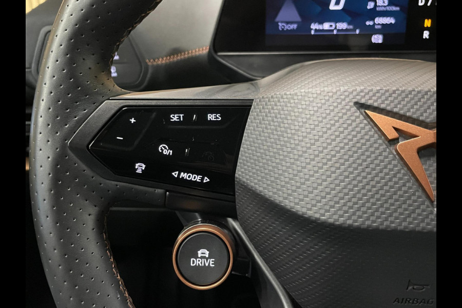 CUPRA Born Adrenaline 82 kWh|550KM WLTP|GROTE ACCU|ACC|CAMERA|CARPLAY/ANDROID AUTO|STOEL+STUURVERW.|NL-AUTO|NAP||INCL. BTW|1e EIG|