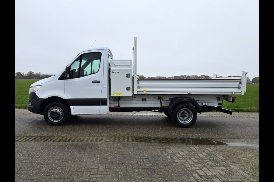 Mercedes-Benz Sprinter 516 CDI L2 - Kieper - 160 Pk - Euro 6 - 3500 kg - Navi - Airco - Cruise Control - AppleCarplay AndroidAuto - Kipper