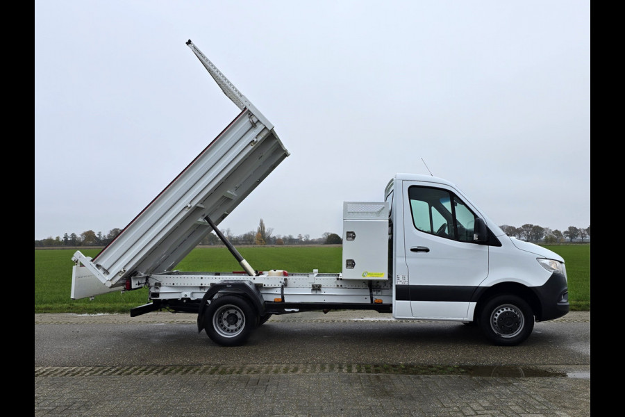 Mercedes-Benz Sprinter 516 CDI L2 - Kieper - 160 Pk - Euro 6 - 3500 kg - Navi - Airco - Cruise Control - AppleCarplay AndroidAuto - Kipper