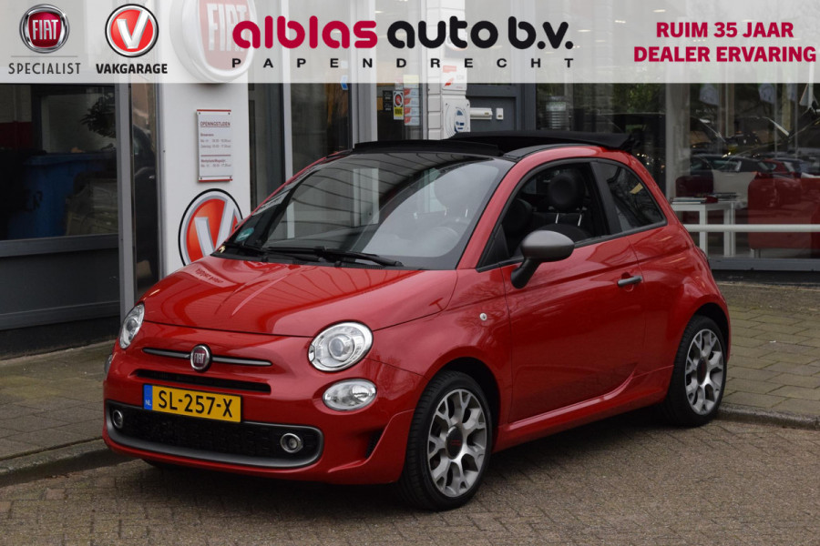 Fiat 500C 80pk Turbo Sport|Xenon|Beats|Nav|Carplay