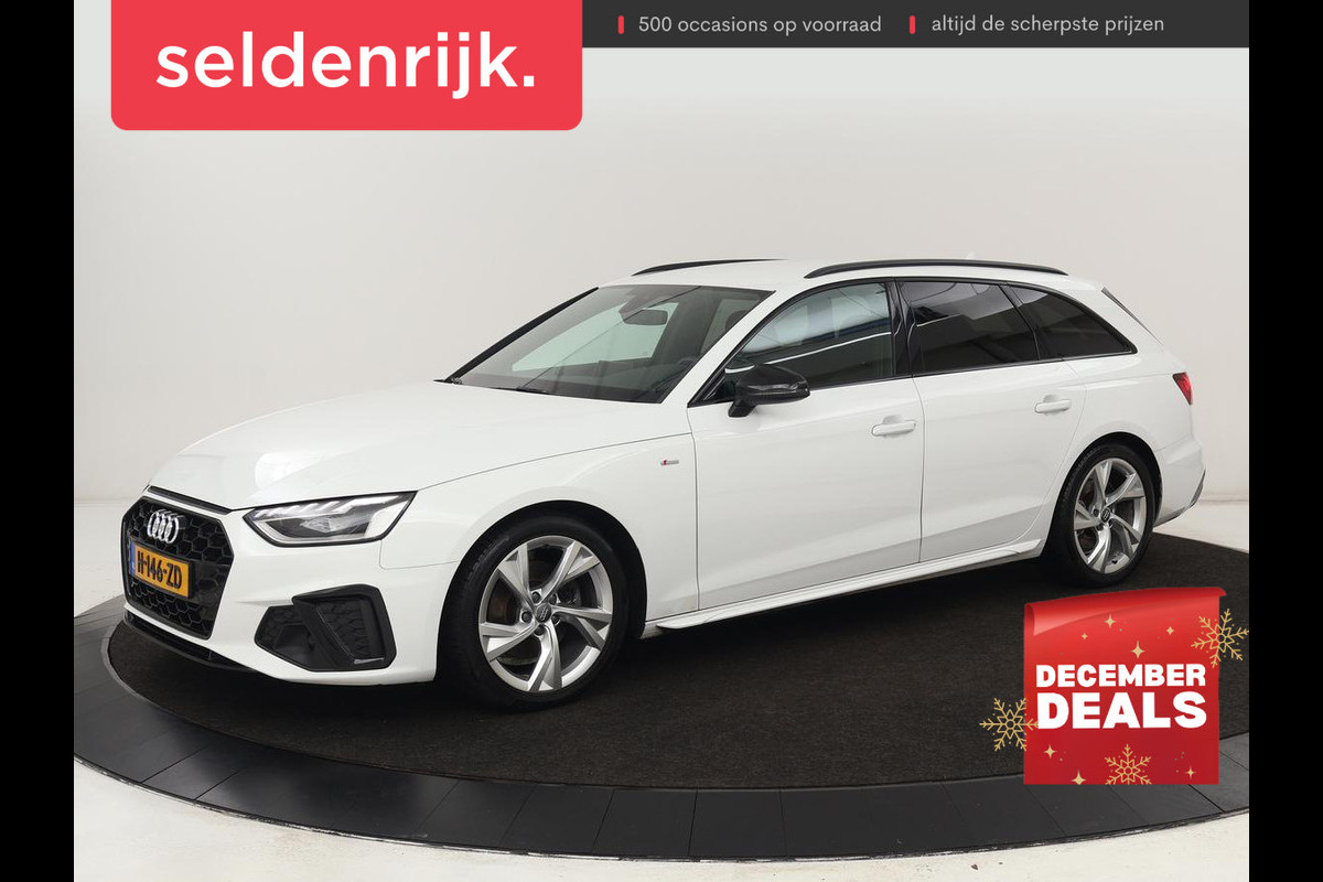 Audi A4 35 TFSI Launch edition Sport | Carplay | Sportstoelen | Full LED | Half leder | Virtual Cockpit | Parkeerhulp | Navigatie | Climate control | Bluetooth | Cruise control | S Line