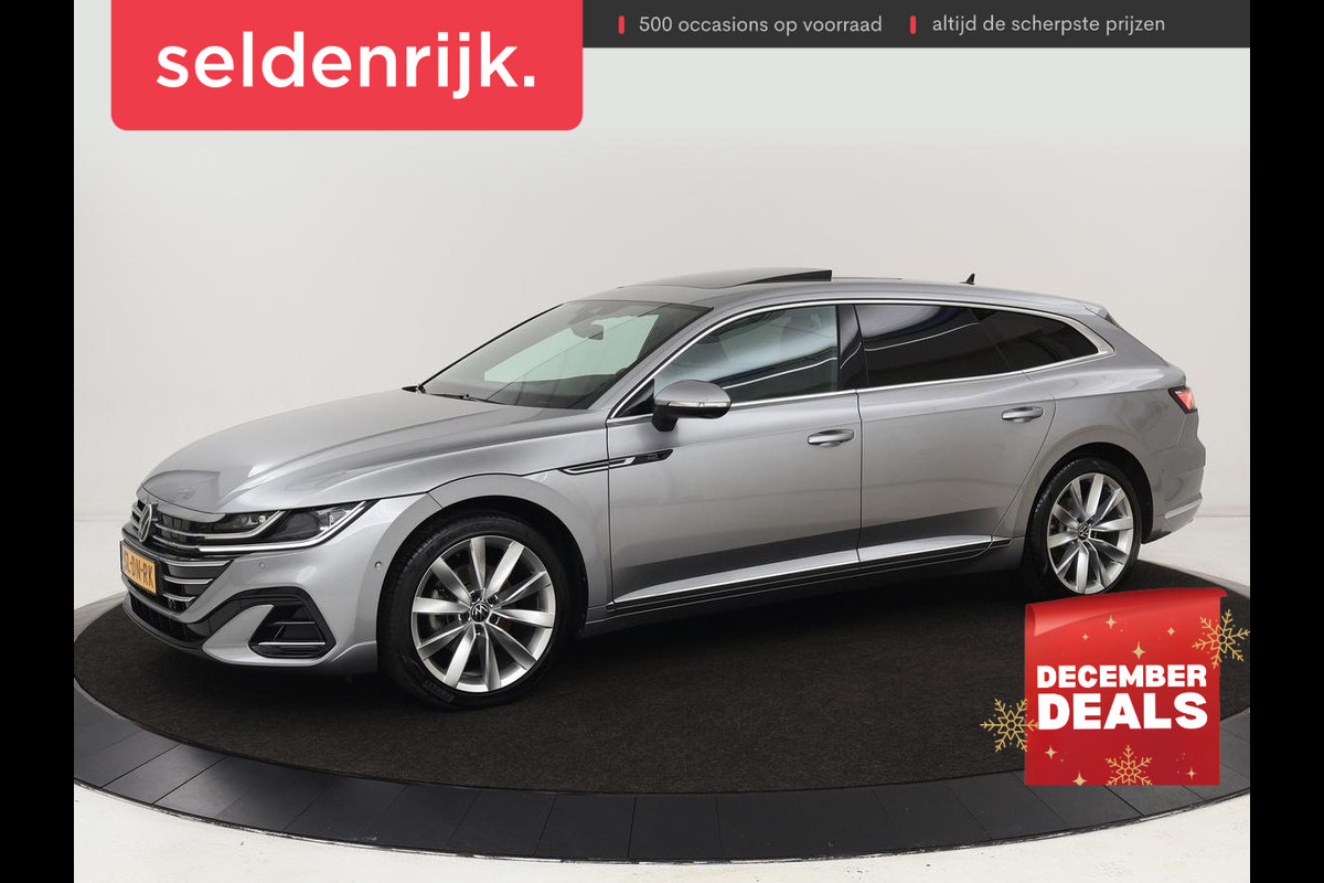 Volkswagen Arteon Shooting Brake 1.4 eHybrid R-Line | Panoramadak | Leder | Head-Up | Stoelverwarming | 360 Camera | Matrix LED | Massage | Park Assist | Sportstoelen | Keyless | Achterbankverwarming | Carplay | PHEV
