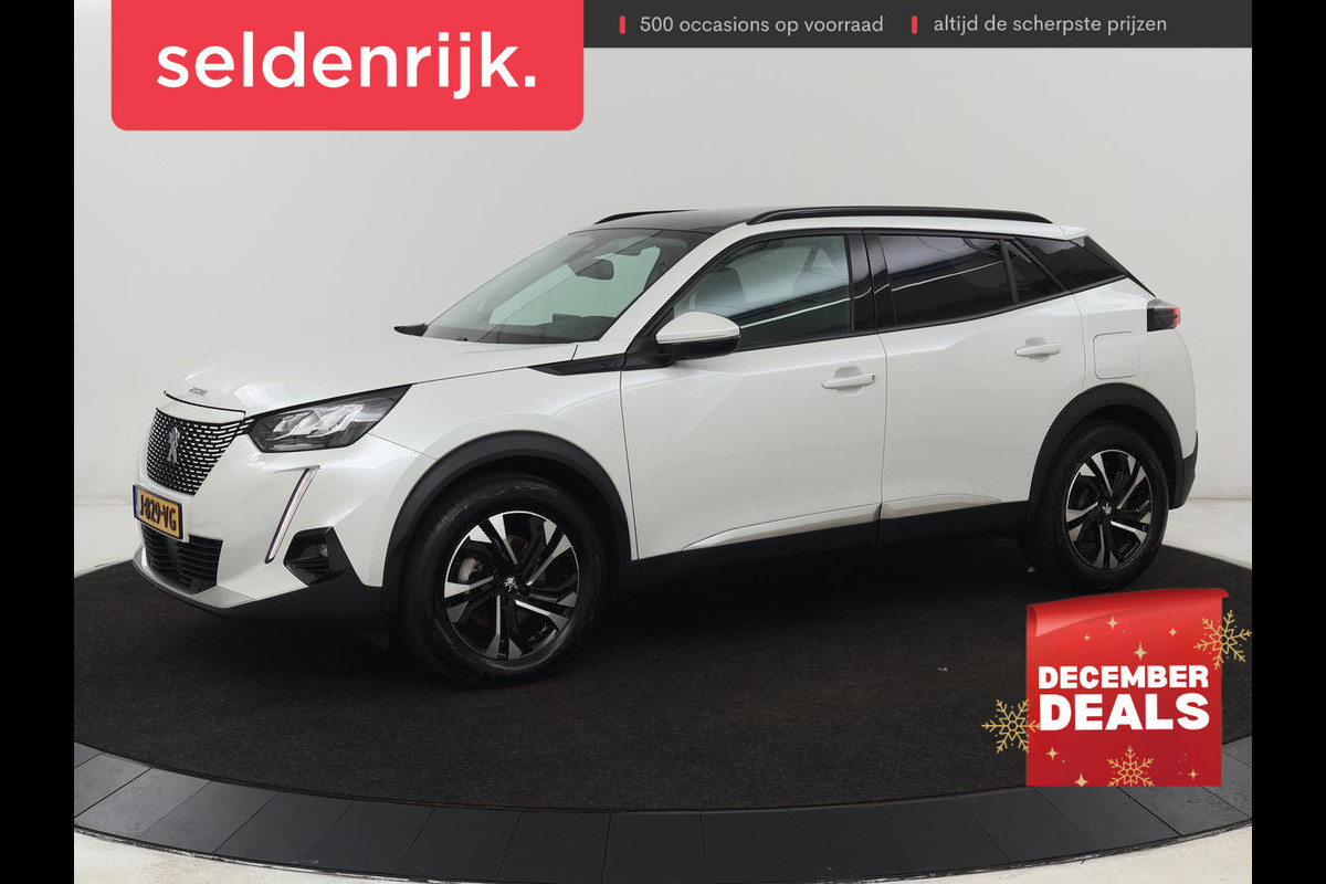 Peugeot e-2008 EV Allure 50 kWh | 3 Fase | Panoramadak | Adaptive cruise | Keyless | Camera | Carplay | Half leder | Navigatie