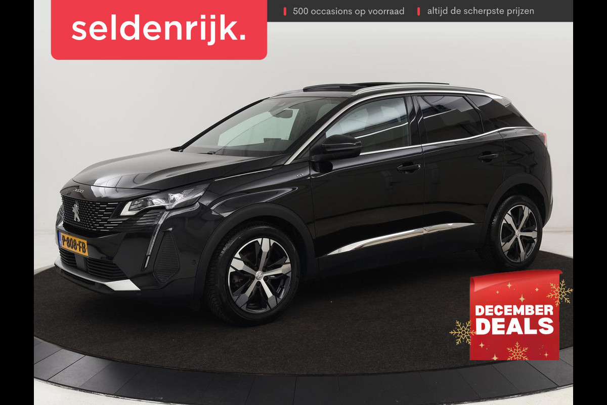 Peugeot 3008 1.6 PureTech GT | Panoramadak | Stoelverwarming | Massage | 360 Camera | Carplay | Adaptive cruise | Focal Sound | Half leder | Navigatie | Keyless | Full LED