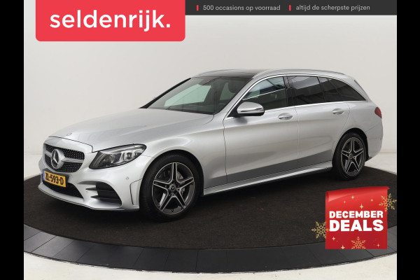 Mercedes-Benz C-Klasse 160 AMG Uprade Edition | Panoramadak | Stoelverwarming | Camera | Carplay | Leder/Alcantara | Navigatie | Digital Cockpit | Full LED | Climate control | Park Assist