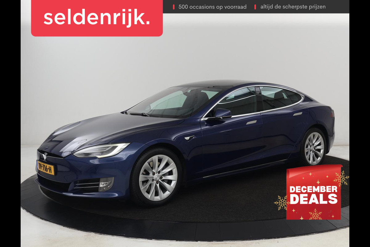 Tesla Model S 100D | Panoramadak | Leder | Autopilot | Stoelverwarming | Camera | Keyless | Full LED | Navigatie | Climate control | 19'' lichtmetalen velgen