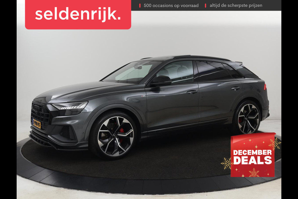 Audi Q8 50 TDI quattro Pro Line S | Panoramadak | Nappaleder | Head-Up | Adaptive cruise | Bang & Olufsen | Matrix LED | 360 Camera | Trekhaak | Stuurverwarming | Side Assist | Keyless | Memory Carplay | Soft-close