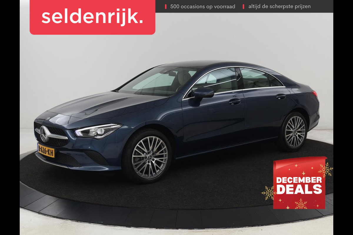 Mercedes-Benz CLA-Klasse 250e Luxury Line | Leder | Trekhaak | Carplay | Stoelverwarming | Widescreen | Camera | Stuurverwarming | Navigatie | Park Assist | Cruise control | PHEV | Plug In
