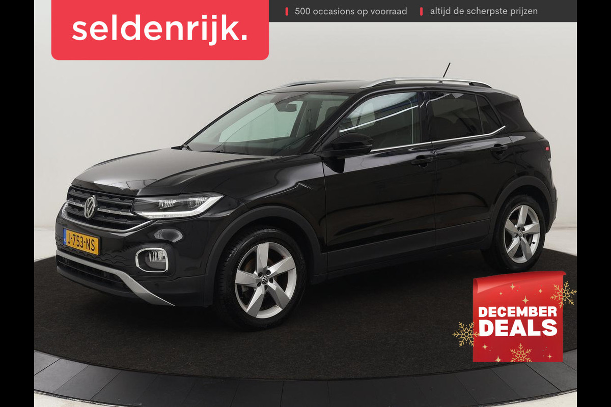 Volkswagen T-Cross 1.0 TSI Style | Camera | Keyless | Virtual Cockpit | Sportstoelen | Carplay | Adaptive cruise | Half leder | Full LED | Getint glas | LMV 17 inch