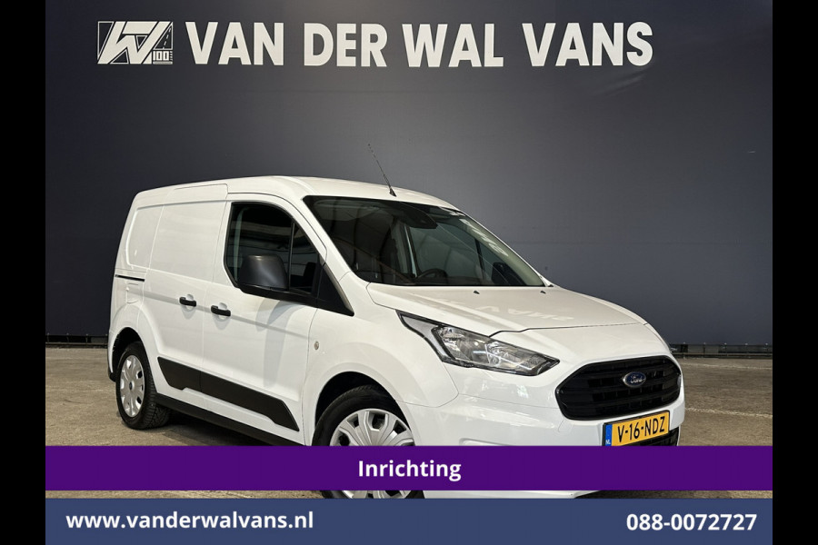 Ford Transit Connect 1.5 EcoBlue 101pk L1H1 Inrichting Euro6 Airco | 3-Zits | Camera | Navigatie | Apple Carplay | Android Auto Cruisecontrol, Parkeersensoren, Verwarmde voorruit, bijrijdersbank