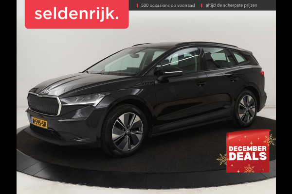 Škoda ENYAQ iV 60 | Stoelverwarming | Trekhaak | Matrix LED | Carplay | Stuurverwarming | Navigatie | Half leder | Cruise control | Parkeerhulp