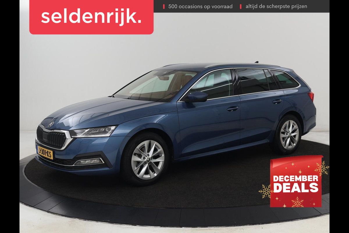 Škoda Octavia 1.5 TSI First Edition | Head-Up | Stoelverwarming | Adaptive cruise | Leder/Alcantara | Side Assist | Matrix LED | Keyless | Virtual Cockpit | Carplay | Navigatie | Park Assist