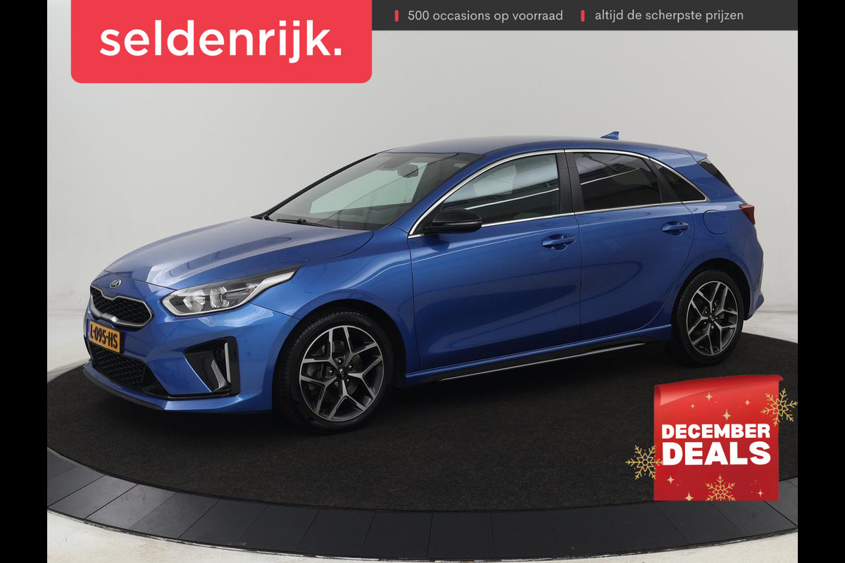 Kia Ceed 1.5 T-GDi MHEV GT-Line | 160pk | Camera | Carplay | Navigatie | Sportstuur | DAB | Parkeerhulp | Getint glas | Cruise control