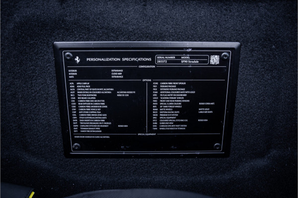 Ferrari SF90 Stradale 4.0 V8 Assetto Fiorano - Carbon | Alcantara | Carplay