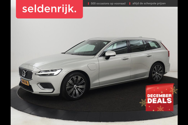Volvo V60 2.0 T6 AWD Recharge Inscription | Trekhaak | Stoel & stuurverwarming | Leder | Adaptive cruise | Memory | Carplay | Navigatie | Camera | PHEV | Plug In