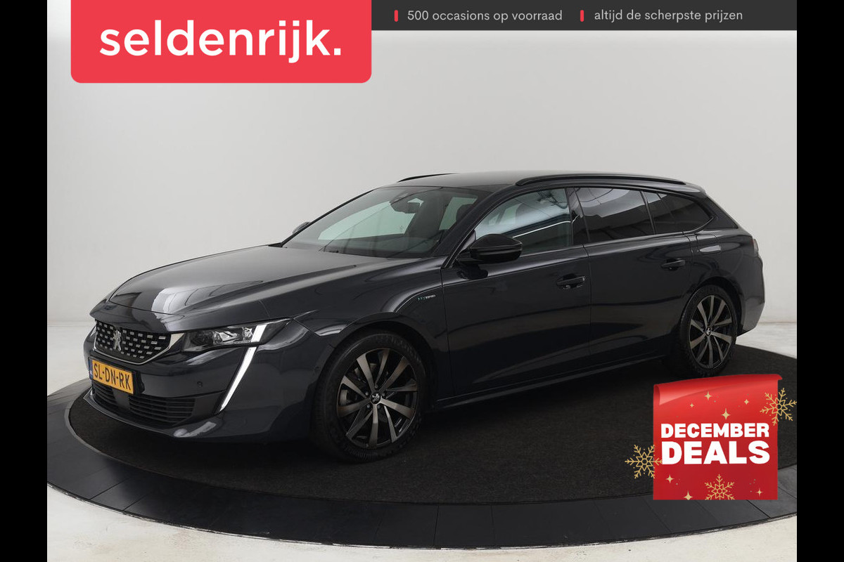 Peugeot 508 1.6 HYbrid GT | Stoelverwarming | Adaptive cruise | Camera | Carplay | Half leder | Keyless | Navigatie | Full LED | Sfeerverlichting | Digital Cockpit | PHEV | Plug In