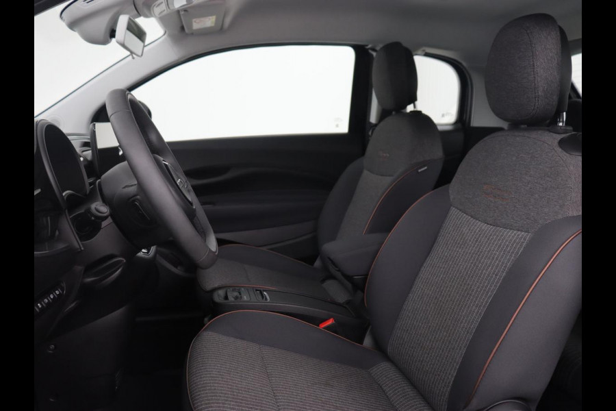 Fiat 500 3+1 Icon 42kWh | 3 Fase | Stoelverwarming | Camera | Carplay | Navigatie | Cruise control | Climate control | Bluetooth