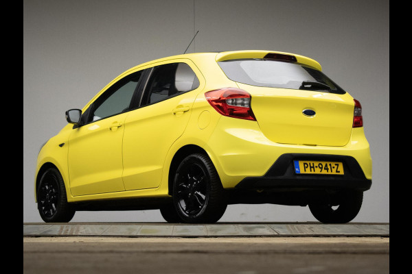 Ford Ka+ 1.2 Sport YELLOW/BLACK EDITION (LED,CRUISE,AIRCO,LM VELGEN,SPORTSTOELEN,GETINT,PDC,NETTESTAAT)