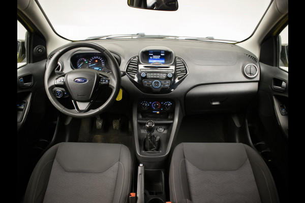 Ford Ka+ 1.2 Sport YELLOW/BLACK EDITION (LED,CRUISE,AIRCO,LM VELGEN,SPORTSTOELEN,GETINT,PDC,NETTESTAAT)