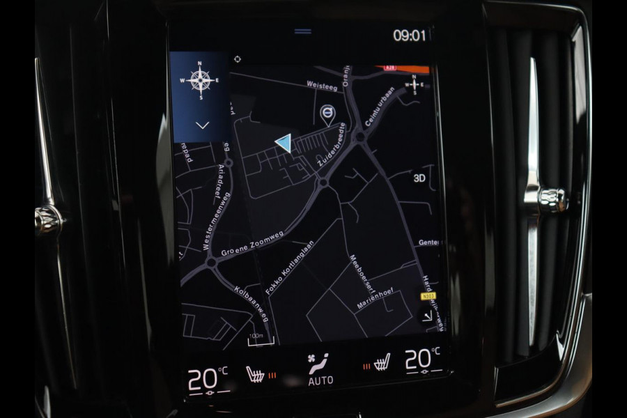 Volvo V90 Cross Country 2.0 T5 AWD | Leder | Trekhaak | Stoelverwarming | Adaptive cruise | Camera | Carplay | 19'' | Navigatie | DAB | Digital Cockpit