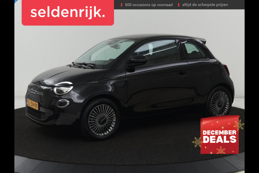 Fiat 500 3+1 Icon 42kWh | 3 Fase | Stoelverwarming | Camera | Carplay | Navigatie | Cruise control | Climate control | Bluetooth