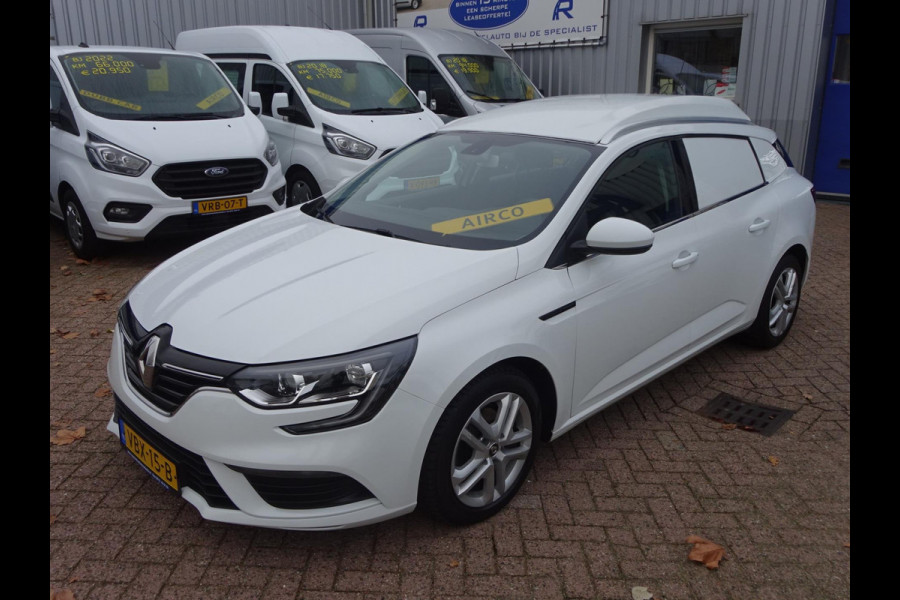 Renault Mégane VAN 1.5 DCI 110 PK AIRCO NAVI LUXE GRIJS KENTEKEN
