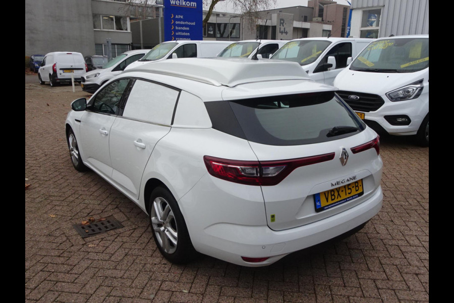 Renault Mégane VAN 1.5 DCI 110 PK AIRCO NAVI LUXE GRIJS KENTEKEN