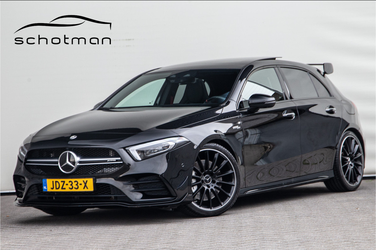 Mercedes-Benz A-Klasse AMG 35 4MATIC Premium Plus, Pano, Performance Seats, Aerodynamica-pack, Nightpack, Vol