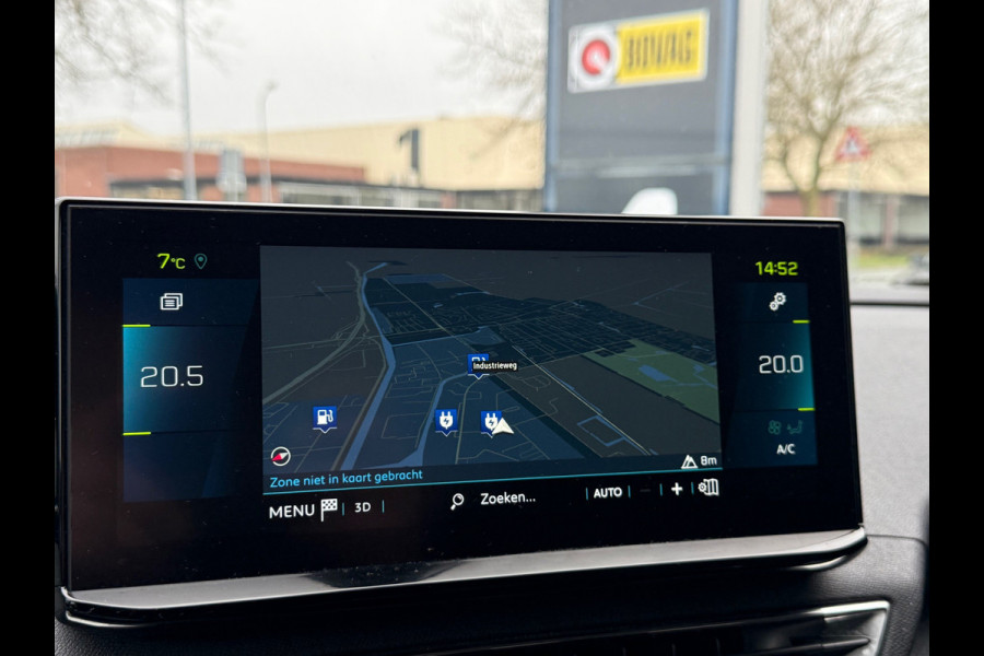 Peugeot 3008 BWJ 2022 | 1.6 HYbrid4 300PK Blue Allure | TREKHAAK | LEDER/STOF | CAMERA A | CLIMA | NAVI | CARPLAY | STOELVERW | PDC 2X |