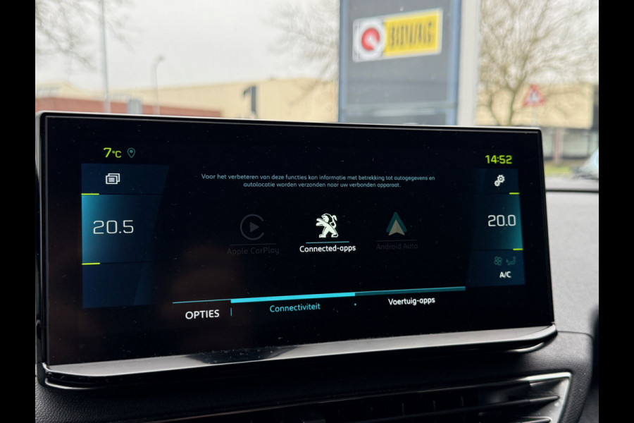 Peugeot 3008 BWJ 2022 | 1.6 HYbrid4 300PK Blue Allure | TREKHAAK | LEDER/STOF | CAMERA A | CLIMA | NAVI | CARPLAY | STOELVERW | PDC 2X |