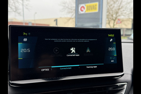 Peugeot 3008 BWJ 2022 | 1.6 HYbrid4 300PK Blue Allure | TREKHAAK | LEDER/STOF | CAMERA A | CLIMA | NAVI | CARPLAY | STOELVERW | PDC 2X |