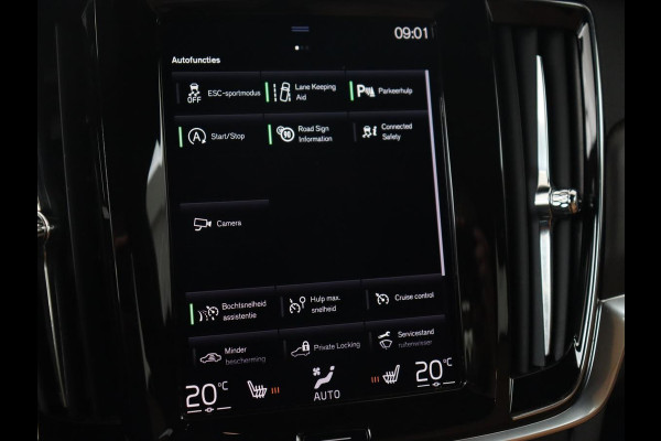 Volvo V90 Cross Country 2.0 T5 AWD | Leder | Trekhaak | Stoelverwarming | Adaptive cruise | Camera | Carplay | 19'' | Navigatie | DAB | Digital Cockpit