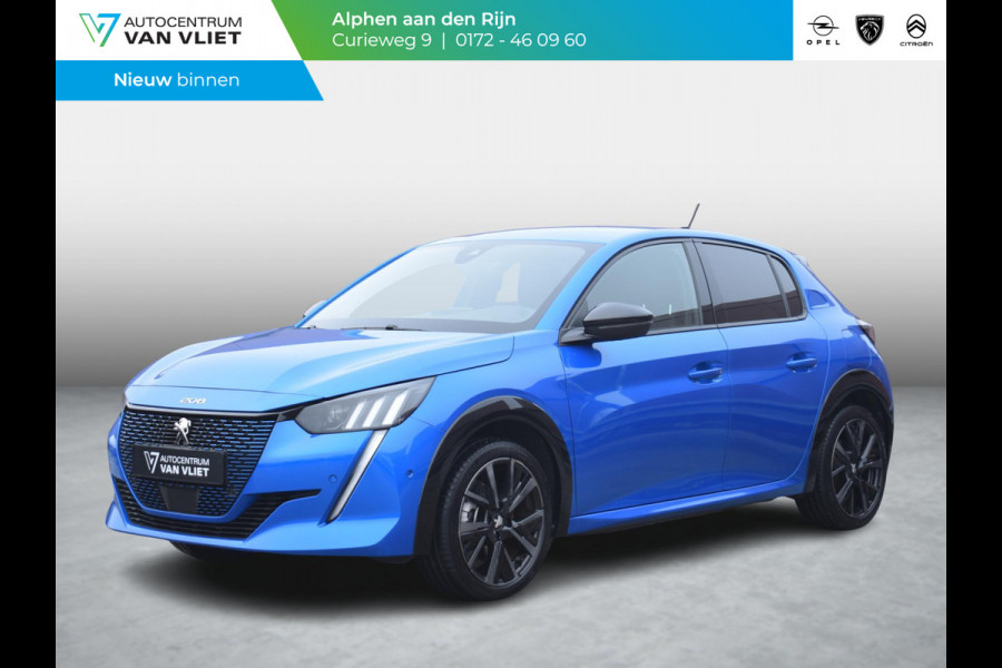 Peugeot e-208 EV GT 50 kWh ACHTERUITRIJCAMERA MET SENSOREN | NAVI & CARPLAY | E.C.C. |