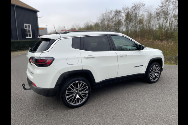 Jeep Compass 4xe 190PK Plug-in Hybrid Electric LIMITED-ED PANORAMADAK NAVI-CAMERA LEER TREKHAAK