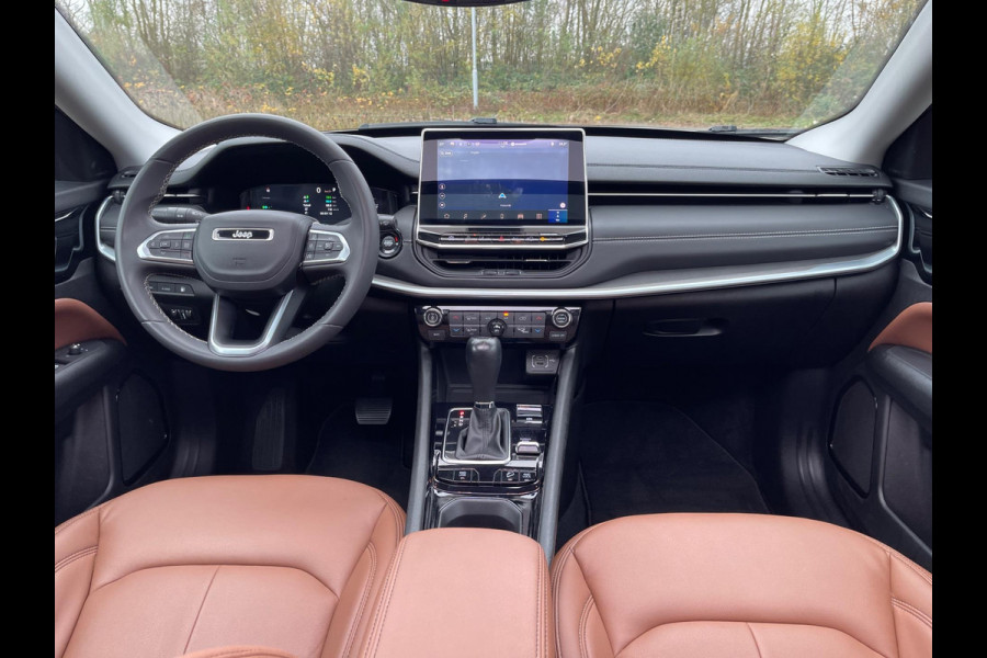 Jeep Compass 4xe 190PK Plug-in Hybrid Electric LIMITED-ED PANORAMADAK NAVI-CAMERA LEER TREKHAAK