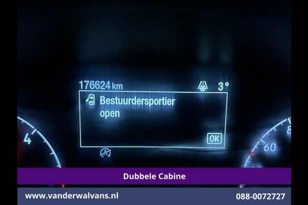 Ford Transit Custom 2.0 TDCI 131pk L2H1 Dubbele Cabine Euro6 Airco | 6-Zits | Navigatie | LED | Apple Carplay | Cruisecontrol Android Auto, Parkeersensoren, Stoelverwarming, Verwarmde voorruit, 2800kg trekvermogen