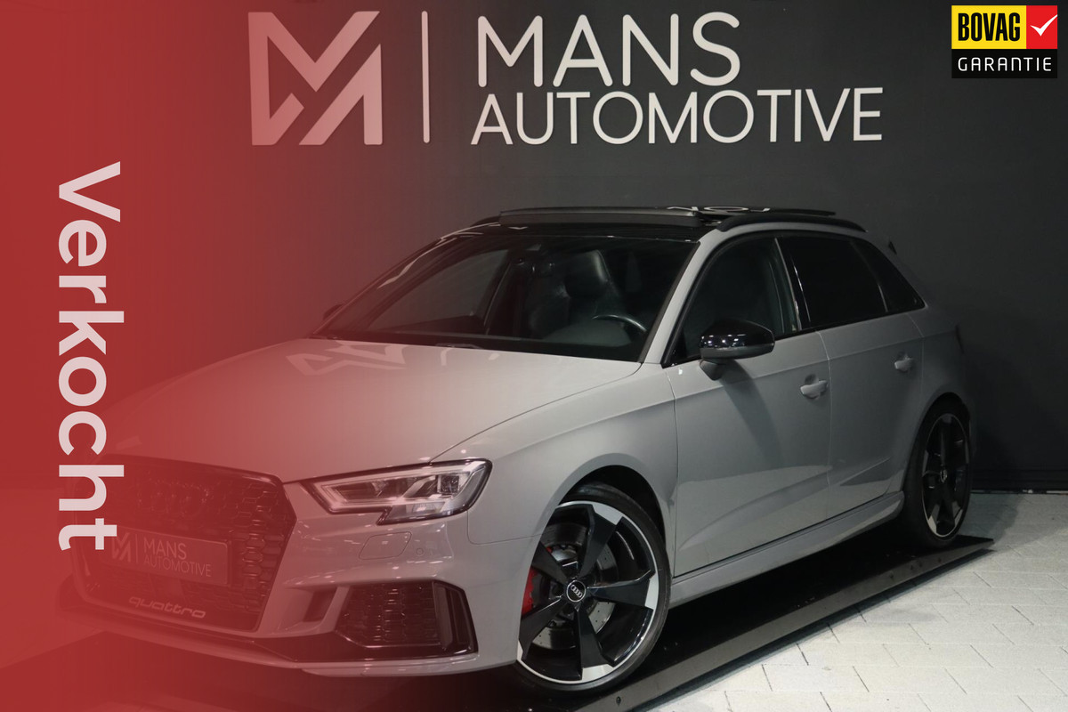 Audi RS3 Sportback 2.5 TFSI Quattro / PANO / VIRTUAL / ABT / RS ZETELS / ACC / NARDO GREY