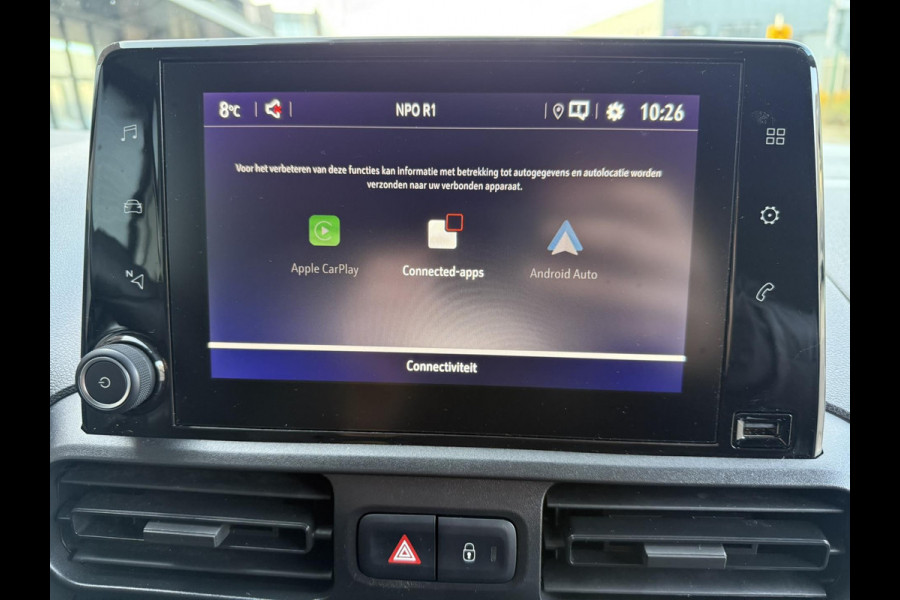 Opel Combo 1.5D L1H1 / Navigatie + Apple CarPlay-Android / ALL-Season banden / Laadruimte Betimmering Vloer + Wanden / PDC