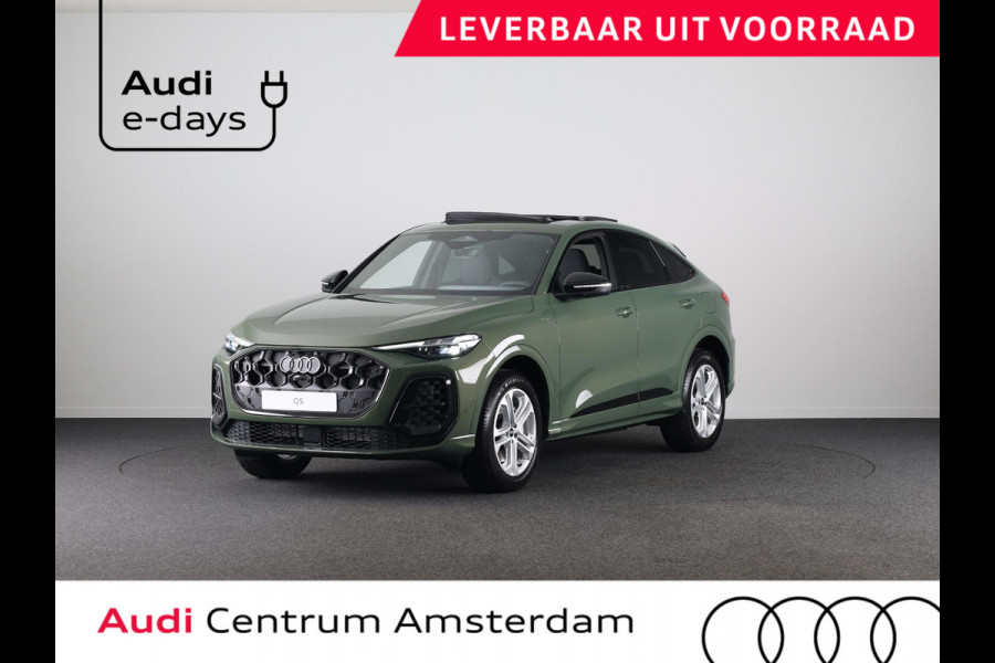 Audi Q5 Sportback 2.0 TFSI e-hybrid quattro S edition | Tech plus | Glazen panoramadak | Zwart pakket | Elektrische stoelen |