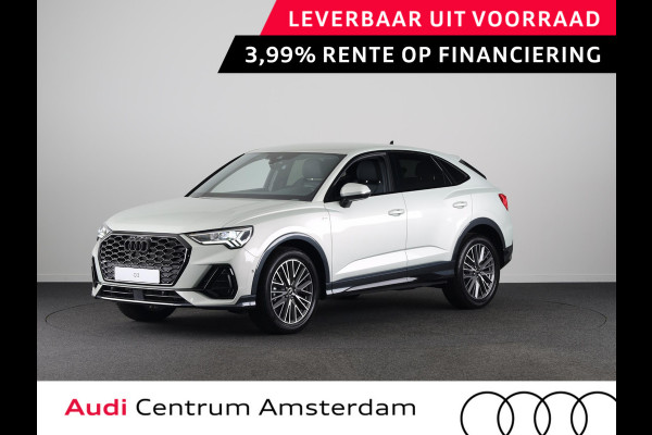 Audi Q3 Sportback 35 TFSI S Edition Competition | Zakelijke financiering 3,99% | Adaptive cruise control | Sonos premium 3d sound | Optiekpakket zwart plus | Ambient verlichting | Keyless |