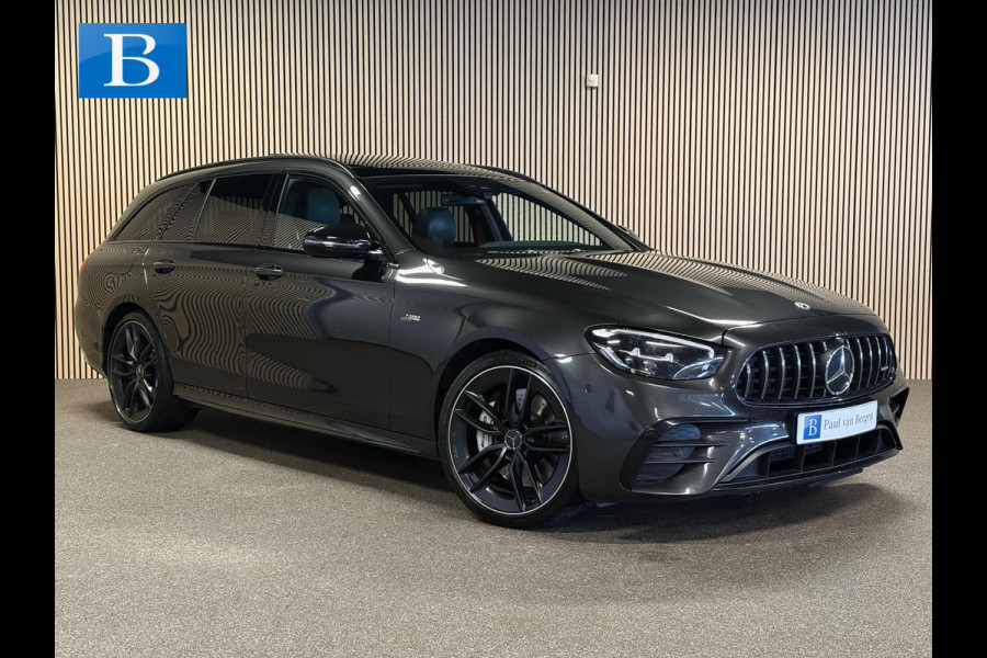 Mercedes-Benz E-Klasse Estate AMG 53 4 MATIC-PANORAMA-AIRMATIC-SOUND-CAMERA-TREKHAAK-COMPLEET